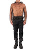 Black Mesh Hoodie by David's Road