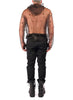 Black Mesh Hoodie by David's Road
