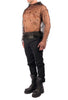 Black Mesh Hoodie by David's Road