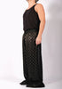 Checkered Wide Leg Trousers by David's Road