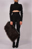 Faux Fur Clutch by David's Road