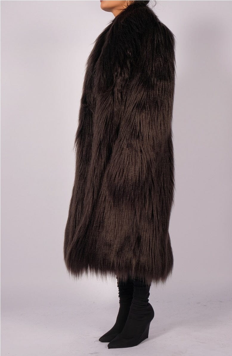Faux Fur Coat – David's Road US