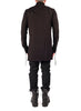 Jersey Turtleneck with Sleeve Detail by David's Road
