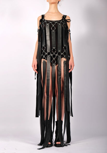 Leather Dress Maxi by David's Road