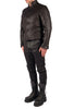 Leather Effect Mao Collar Blazer by David's Road