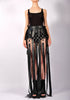 Leather Skirt Maxi by David's Road