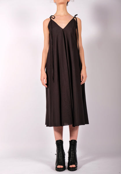 Light Cotton Dress with Straps Midi by David's Road