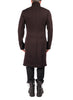 Long Sweatshirt Jacket with Zippers by David's Road