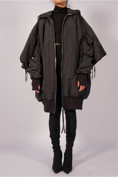 Padded Bomber Jacket by David's Road