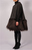 Padded Cape with Faux Fur by David's Road