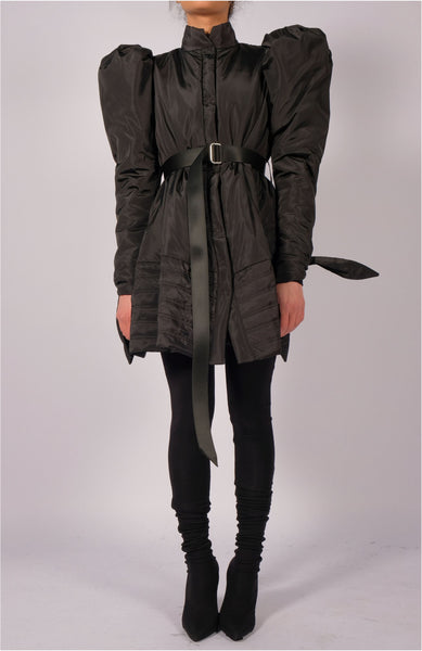 Padded Jacket with Puffy Sleeves by David's Road