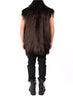 Sleeveless Faux Fur Coat by David's Road
