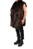 Sleeveless Faux Fur Coat by David's Road