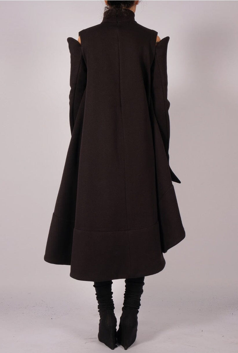 Sweatshirt Dress with Shoulder Detail S/M Sweatshirt Dress with Shoulder Detail S/M