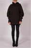 Sweatshirt Top with Neck Detail by David's Road