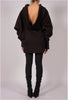 Sweatshirt Top with Neck Detail by David's Road