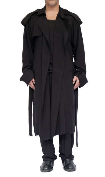 Washed Cotton Trench by David's Road