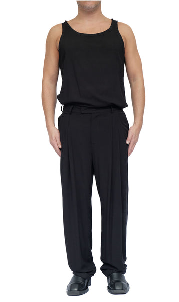 Washed Cotton Trousers by David's Road