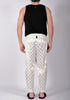 White Checkered Trousers by David's Road