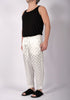 White Checkered Trousers by David's Road