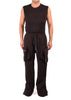 Wide Sweatshirt Trousers with Zippered Pockets by David's Road