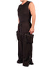 Wide Sweatshirt Trousers with Zippered Pockets by David's Road