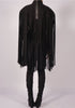 Wool Cape with Fringes by David's Road
