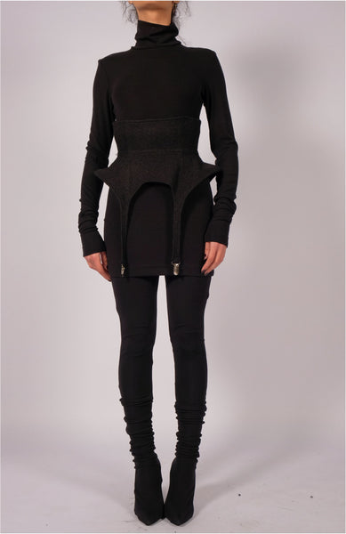 Wool Corset Belt with Clips by David's Road