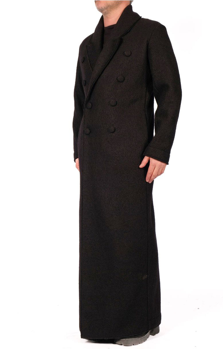 ジャケット・アウター MAXI-LENGTH DOUBLE BREASTED COAT wool-maxi-double-breasted-coat