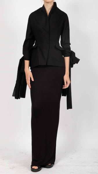 Cotton Blazer with Bows by David's Road