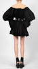 Cotton Dress with Exaggerated Sleeves Mini by David's Road