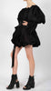 Cotton Dress with Exaggerated Sleeves Mini by David's Road