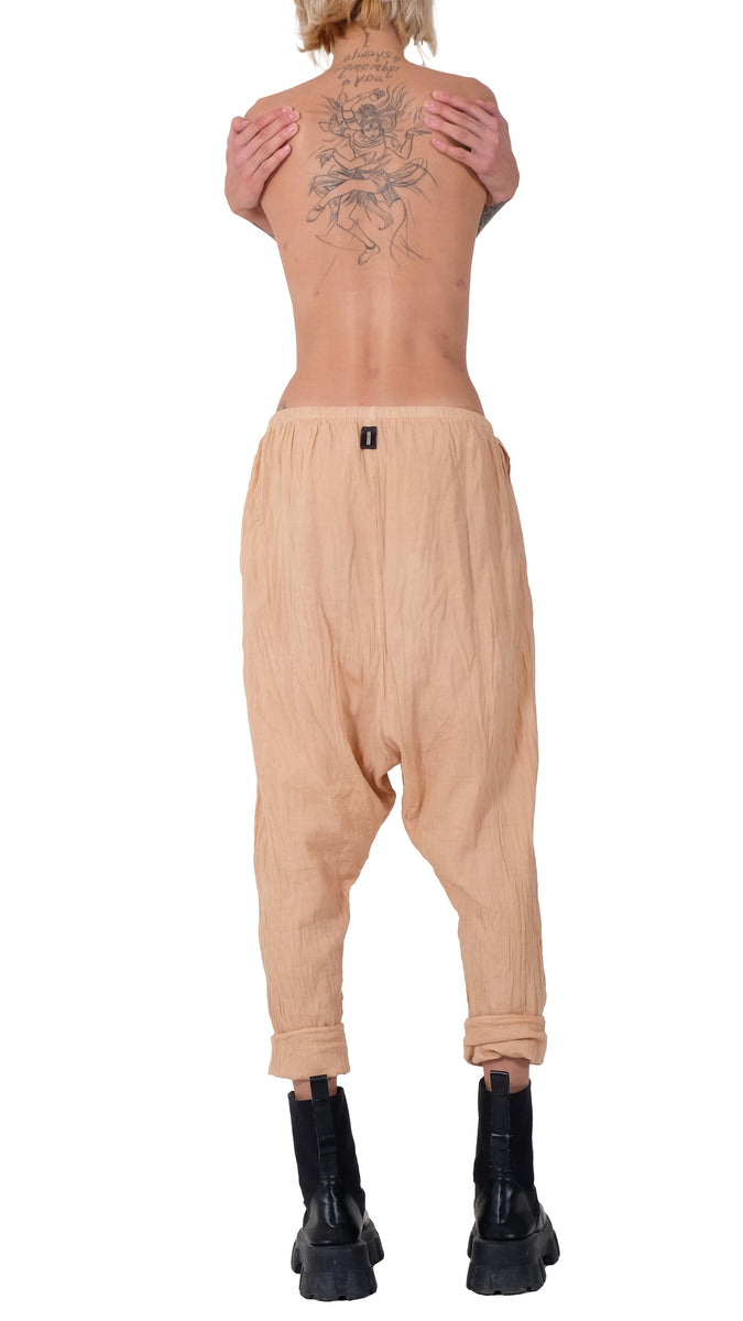 Cotton Drop Crotch Pants – David's Road US