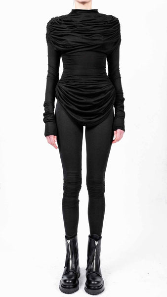 Jersey Draping Top by David's Road
