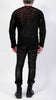 Knitted long sleeve v-neck top by David's Road
