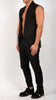 Linen Sleeveless Blazer by David's Road