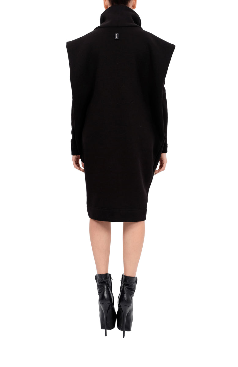 sweatshirt midi dress Long Sleeve Sweater Dress for Women Crewneck Maxi Sweater Dress Pure Color Ribbed Knit midi Dress wrap Sweater Dress (Small,A-Apricot) at Amazon Women's Clothing store