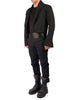 Canvas Blazer Crop by David's Road 