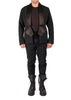 Canvas Tuxedo Blazer by David's Road 
