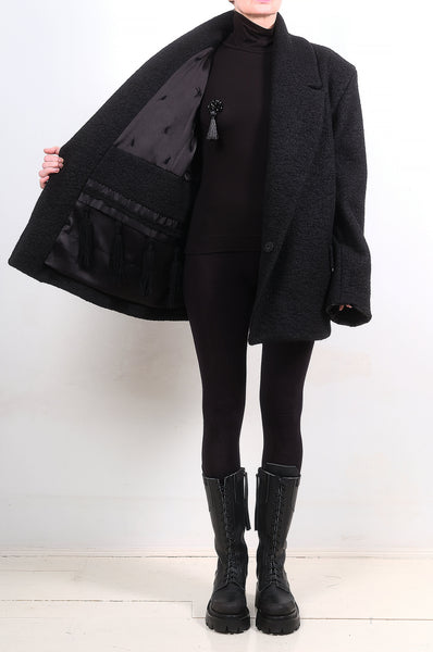 Coat with Inside Tassels by David's Road 