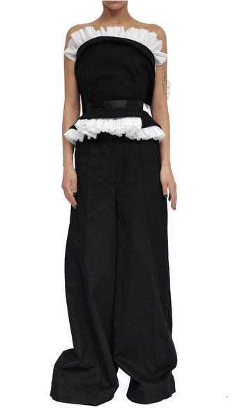 Corset with White Ruffles by David's Road 