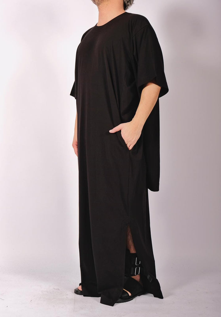 Cotton Jersey Dress Maxi with Four Sleeves David's Road US Cotton Jersey Dress Maxi with Four Sleeves David's Road US