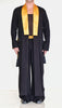 Cotton Robe with Yellow Accents by David's Road 
