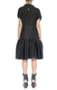 Creased Cotton Dress with Ruffles by David's Road 