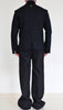 Denim Blazer with Padded Shoulders by David's Road 