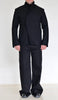 Denim Blazer with Padded Shoulders by David's Road 