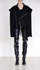 Denim Jacket with Zippers by David's Road 