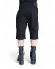 Denim Shorts with Leather by David's Road 