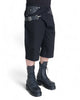 Denim Shorts with Leather by David's Road 