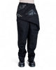 Denim Trousers with Leather by David's Road 